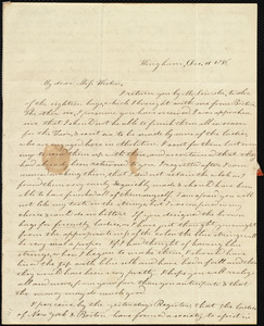 Letter from Evelina A. S. Smith, Hingham, [Mass.], to Caroline Weston, Dec. 11, 1836