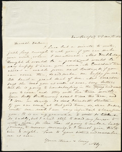 Letter from Abby Osgood, New Bedford, [Mass.], to Deborah Weston, 3rd mo[nth] 7th [day] 1838