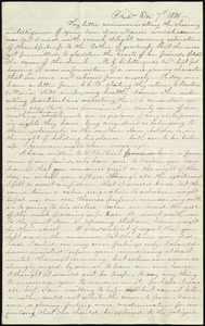 Letter from James Mott, Phil[adelphi]a, [Penn.], to Anne Warren Weston, 6 m[onth] 7th [day] 1838
