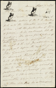 Letter from Edmund Quincy, Quincy, [Mass.], to Maria Weston Chapman, Sept. 7, 1839