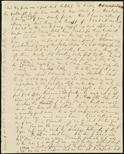 Partial letter from Richard Davis Webb to Maria Weston Chapman, [1842-1844]