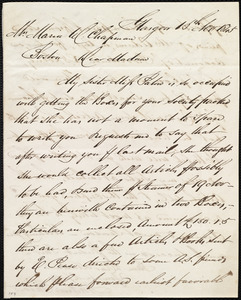 Letter from Andrew Paton, Glasgow, [Scotland], to Maria Weston Chapman, 15th Nov. 1845