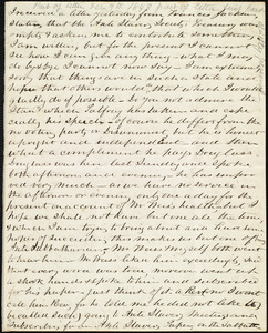 Partial letter from Joseph Ricketson, [New Bedford, Mass.?], to Caroline Weston, [Feb. 9, 1848]