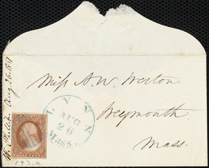 Letter from Wendell Phillips to Anne Warren Weston, [26 Aug. 1851?]