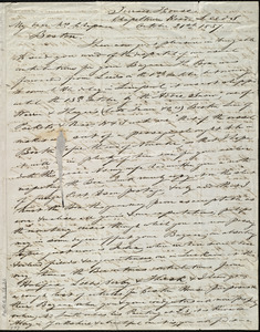Letter from Joseph Lupton, Terrace House, Chapeltown Road, Leeds, [England], to Maria Weston Chapman, October 21st, 1857