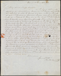 Letter from Mary Merrick Brooks, Concord, [Mass.], to Anne Warren Weston, Dec. 4th / [18]40