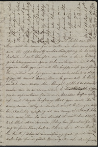 Letter from Emma Michell, Park St., [Bristol, England], to Miss Weston, Sept. 25th, [1852?]