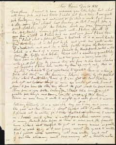 Letter from Hervey Eliphaz Weston, New Haven, [CT], to Anne Warren Weston, Dec. 10, 1835