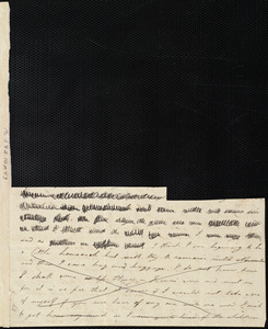 Partial letter from Lucretia Ann Cowing, [Cecilton?, Maryland], to Anne Warren Weston, [July 27, 1838]
