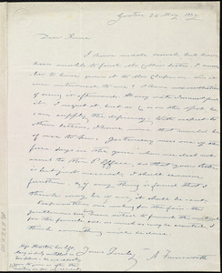Letter from Amos Farnsworth, Groton, [Mass.], to Anne Warren Weston, 24 May 1839