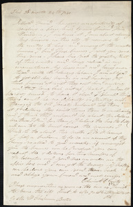 Letter from Edwin H. Coates, Phil[adelphia, Penn.], to Maria Weston Chapman, 3'd month 24th [day] 1840