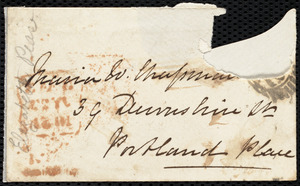Letter from Elizabeth Pease Nichol, Stamford Mill(?), to Maria Weston Chapman, Thursday morn'g, [July 1851]