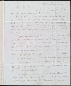 Letter from Ellis Gray Loring, Boston, [Mass.], to Caroline Weston, Feb. 1, 1846