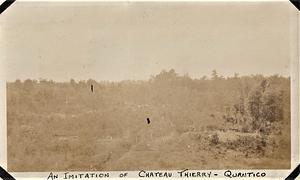 "An Imitation of Chateau Thierry" U.S. Marine base Quantico, VA