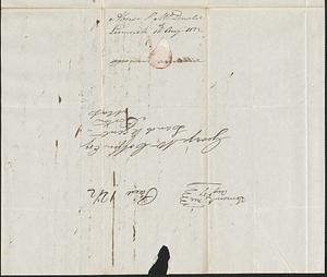 Abner McDonald to George Coffin, 16 August 1832