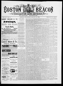 The Boston Beacon and Dorchester News Gatherer, August 30, 1884