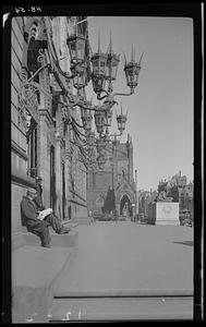 Lanterns of the Public Library, Boston