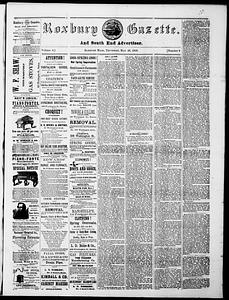 Roxbury Gazette and South End Advertiser, May 28, 1868