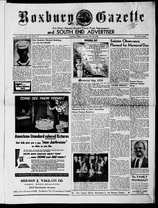 Roxbury Gazette and South End Advertiser, May 28, 1959