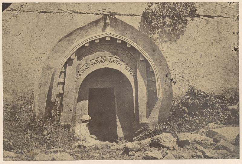 Entrance to the Lomas Rishi Cave, Barabar, Bihar