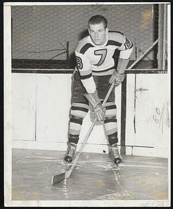 Ed Sandford - R.W. Boston Bruins - 1947-48.
