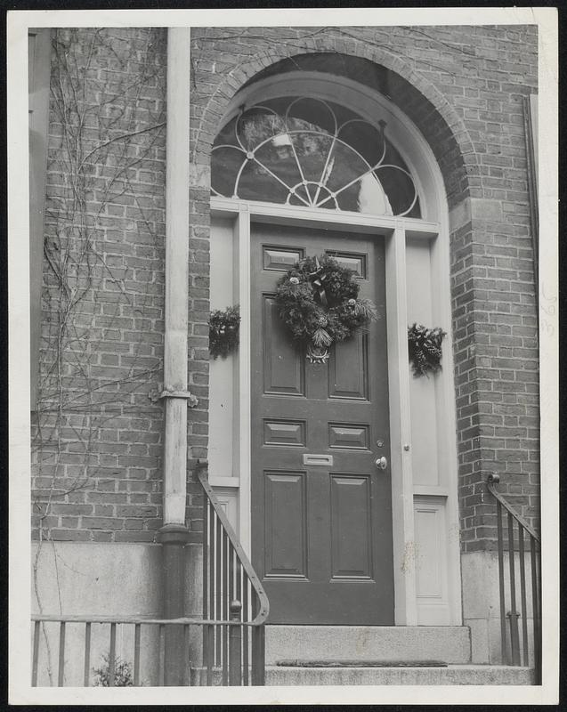 56 Brimmer St., Mrs. Ruth V. Mansfield