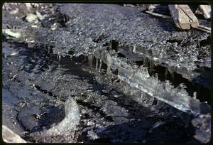 Melting ice