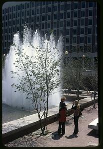 City Hall fountain
