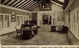 Office of the President of "Kentenia Corporation," South Yarmouth, Mass.
