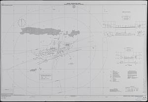 Airport obstruction chart, OC 781, Marquette County Airport, Marquette, Michigan
