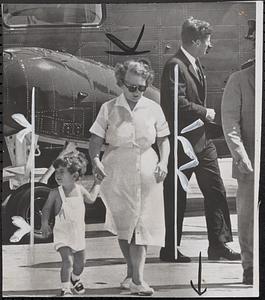 John F. Kennedy, Jr., nurse Maud Shaw