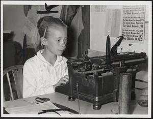 Young newspaper reporter