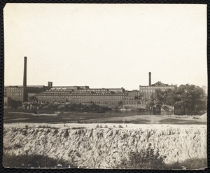 Ayer Mill construction, c 1909