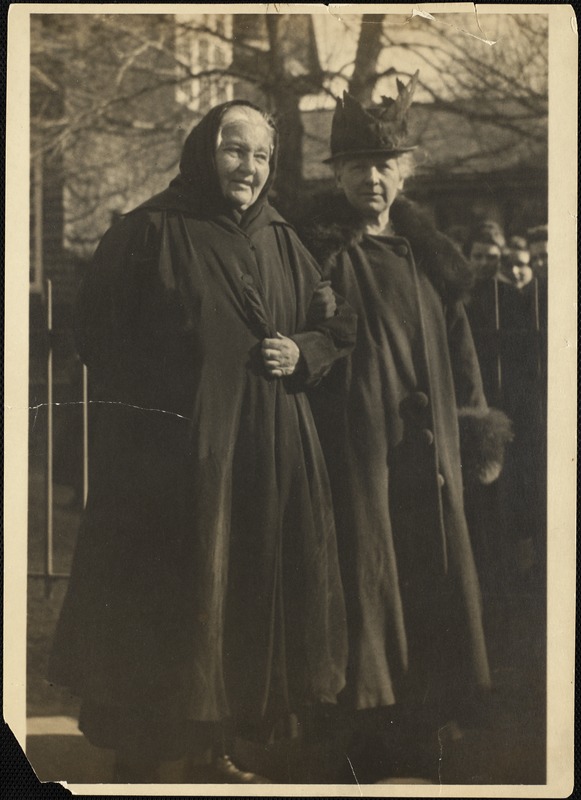 Madame Catherine Breshkovsky and Helen Temple Cooke, Feb. 1919