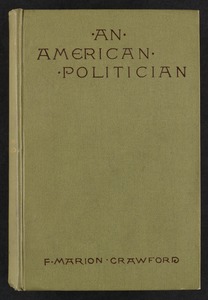 An American politician [Front cover]