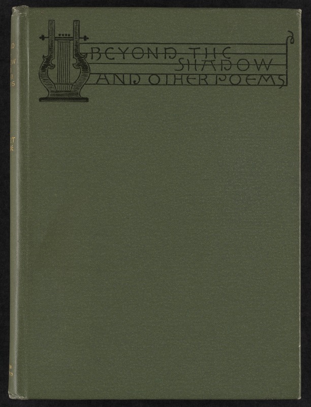 Beyond the shadow and other poems [Front cover]