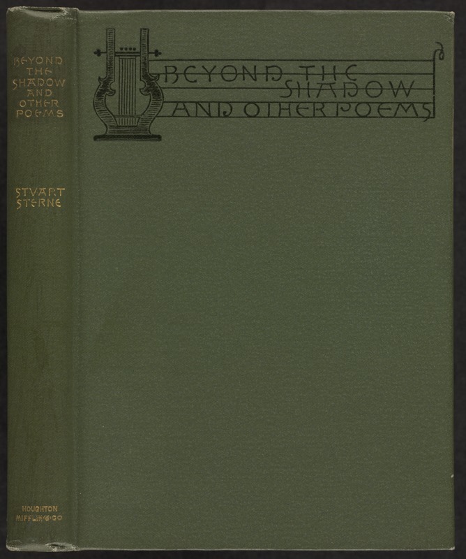 Beyond the shadow and other poems [Spine and front cover]