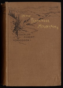 In the Tennessee mountains [Front cover]