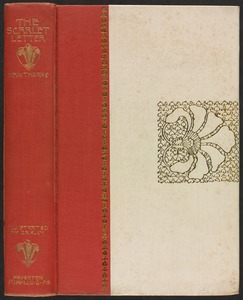 The scarlet letter [Spine and front cover]