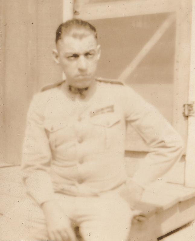 Unidentified Marine at U.S. Marine base Quantico, VA