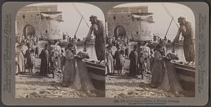 Life on the shore of Galilee, at Tiberias, Palestine