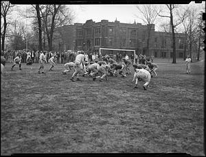 Football 1947, spring practice