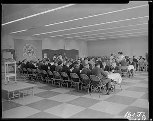 Eating on YMCA Day, 1961