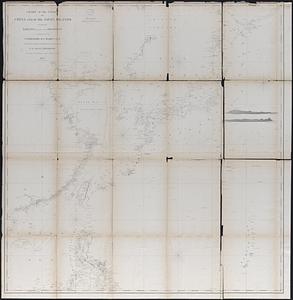 Chart of the Coast of China and of the Japan Islands including the Marianes and a part of the Philippines