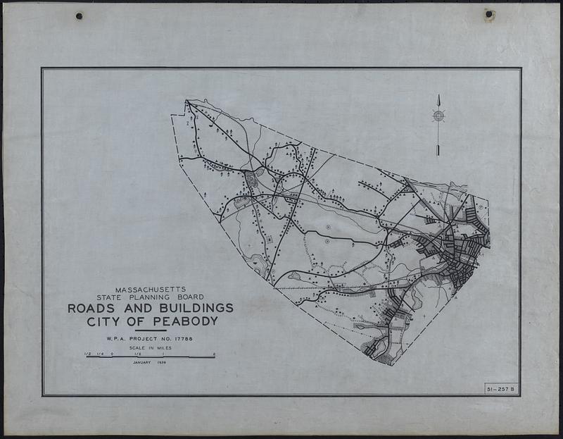 Roads and Buildings City of Peabody Digital Commonwealth