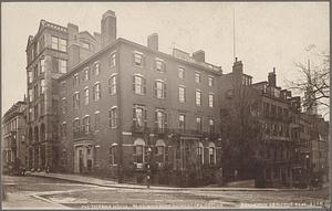 The Ticknor House, Park and Beacon Street, Boston