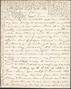 Letter from Zadoc Long to John D. Long, September 27, 1866