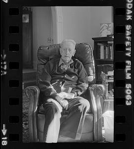 Man sitting in chair