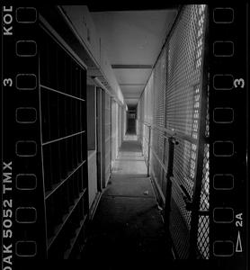 Cell block hallway, Red Tier, Salem Jail