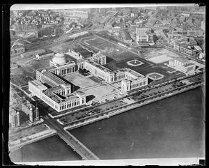 M.I.T. campus from the air